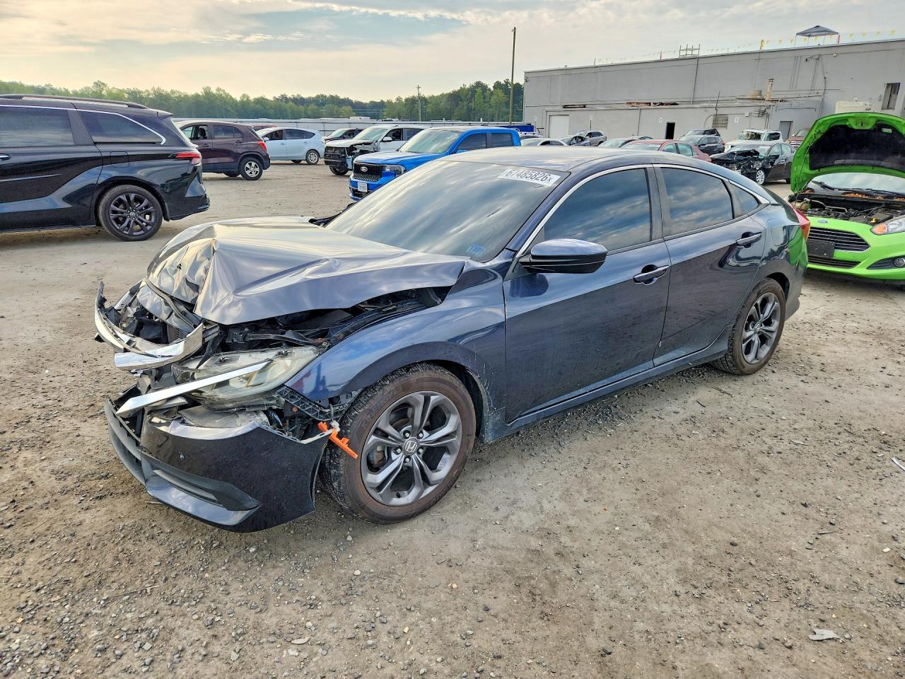 2017 HONDA CIVIC LX | 19XFC2F55HE229714 | UPCARS