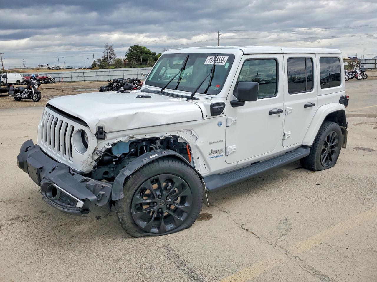 2021 JEEP WRANGLER SAHARA 4XE | 1C4JJXP68MW658771 | UPCARS