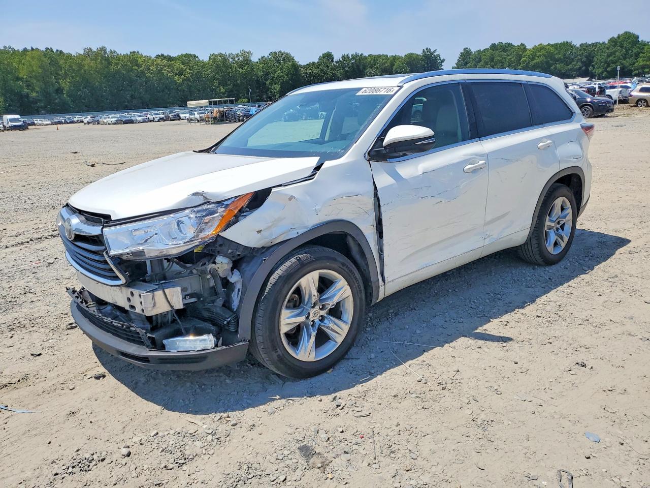 2015 TOYOTA HIGHLANDER LIMITED PLATINUM | 5TDYKRFH8FS104580 | UPCARS