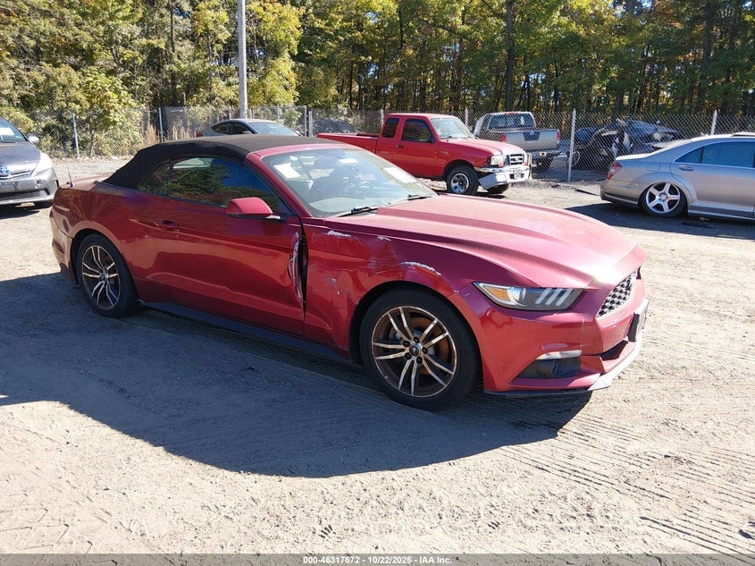 2016 FORD MUSTANG ECOBOOST PREMIUM | 1FATP8UH7G5212940 | UPCARS