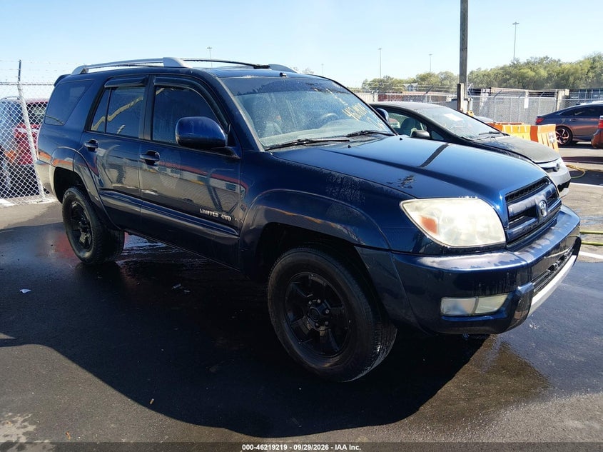 2003 TOYOTA 4RUNNER LIMITED V6 | JTEBU17R938001401 | UPCARS