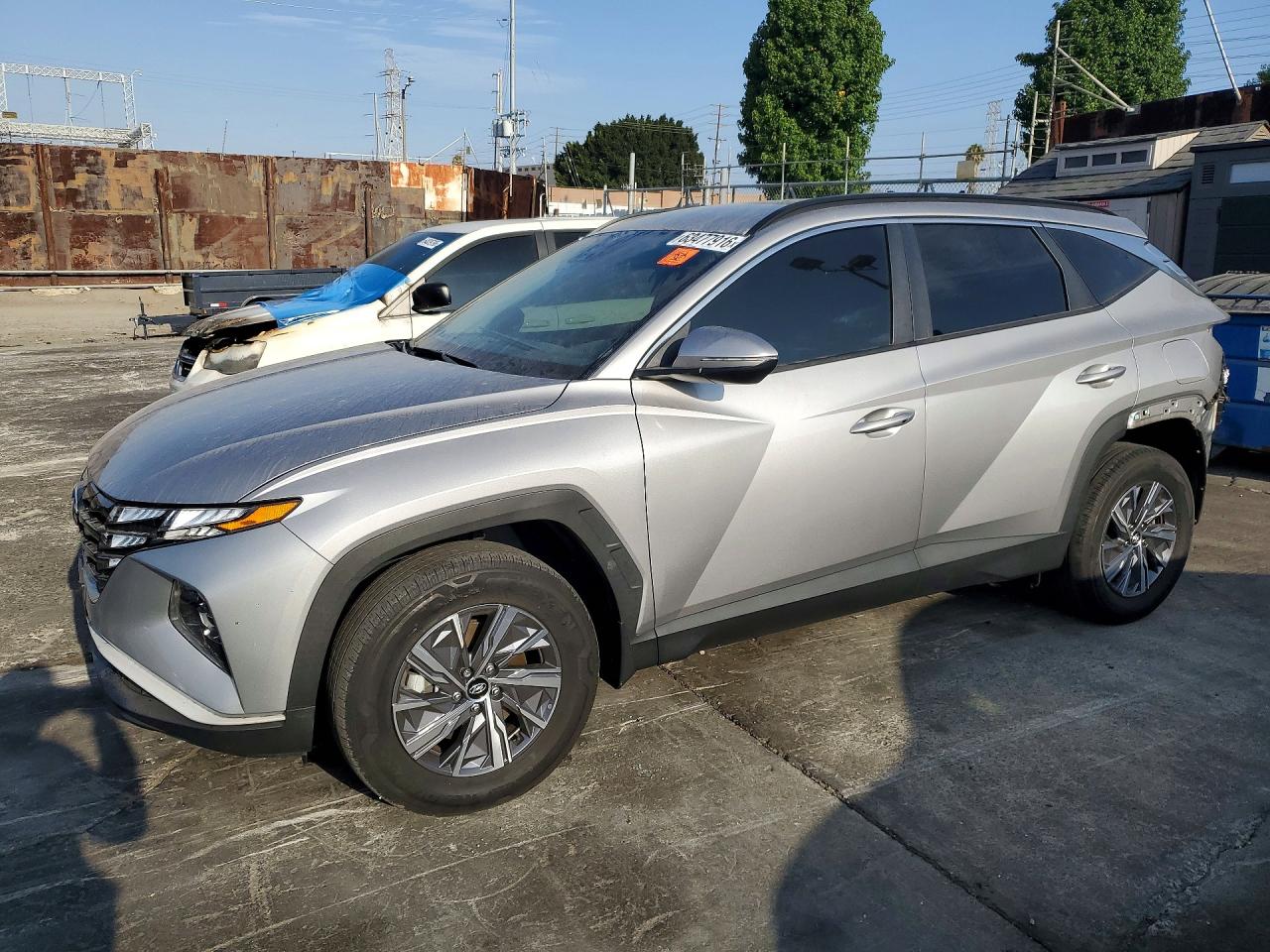 2022 HYUNDAI TUCSON BLUE | KM8JBCA15NU078714 | UPCARS