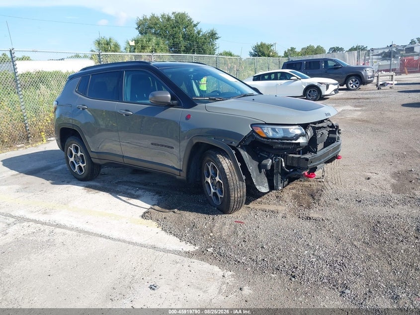 2022 JEEP COMPASS TRAILHAWK 4X4 | 3C4NJDDB4NT159412 | UPCARS