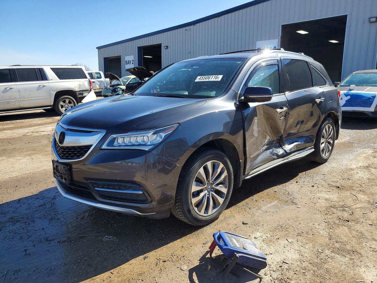 2014 ACURA MDX TECHNOLOGY | 5FRYD4H4XEB006272 | UPCARS