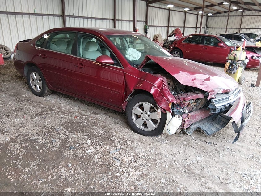 2008 CHEVROLET IMPALA LT | 2G1WT58K489227769 | UPCARS