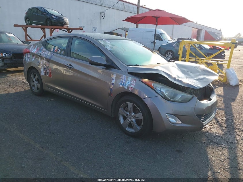 2012 HYUNDAI ELANTRA GLS | 5NPDH4AE2CH086740 | UPCARS