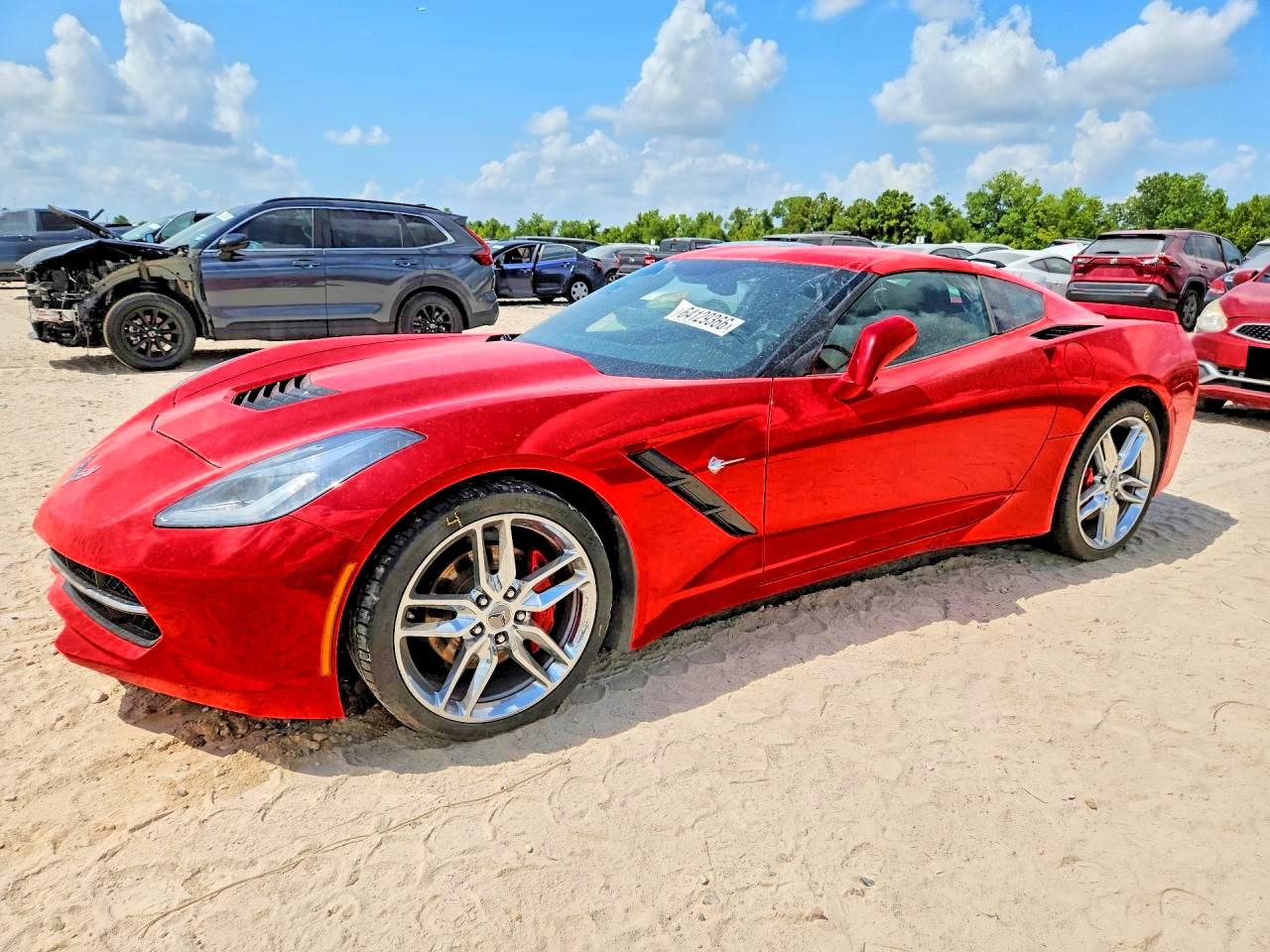 2017 CHEVROLET CORVETTE STINGRAY 1LT | 1G1YB2D79H5118104 | UPCARS