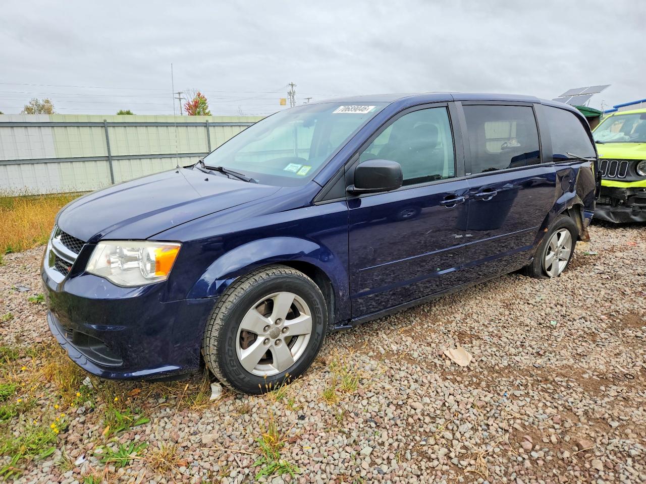 2013 DODGE CARAVAN SE | 2C4RDGBG0DR726239 | UPCARS