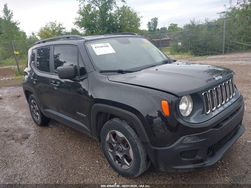 2016 JEEP RENEGADE SPORT | ZACCJAAT3GPD57962 | UPCARS