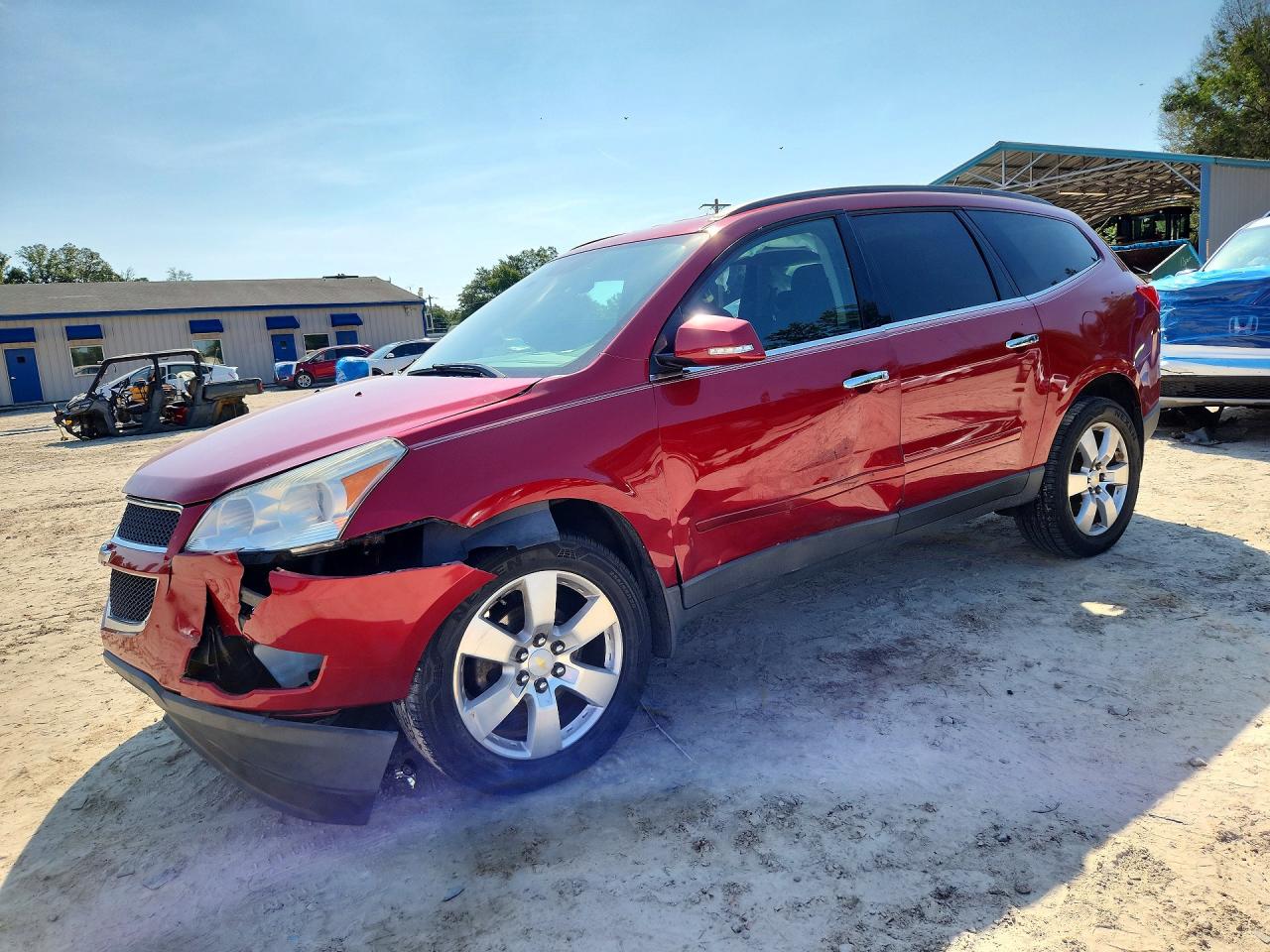 2012 CHEVROLET TRAVERSE LT | 1GNKRGED4CJ182357 | UPCARS