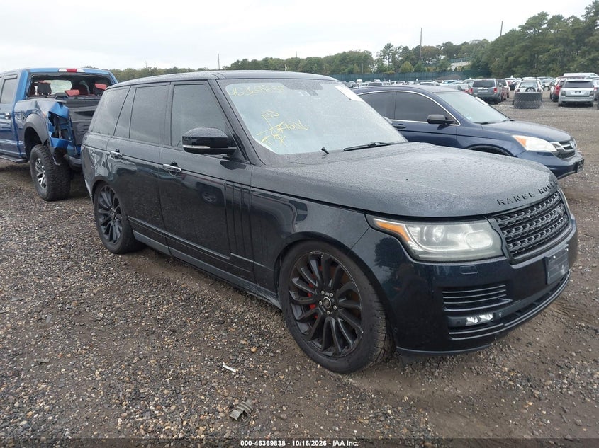 2014 LAND ROVER RANGE ROVER 5.0L V8 SUPERCHARGED AUTOBIOGRAPHY | SALGV2EF1EA128136 | UPCARS