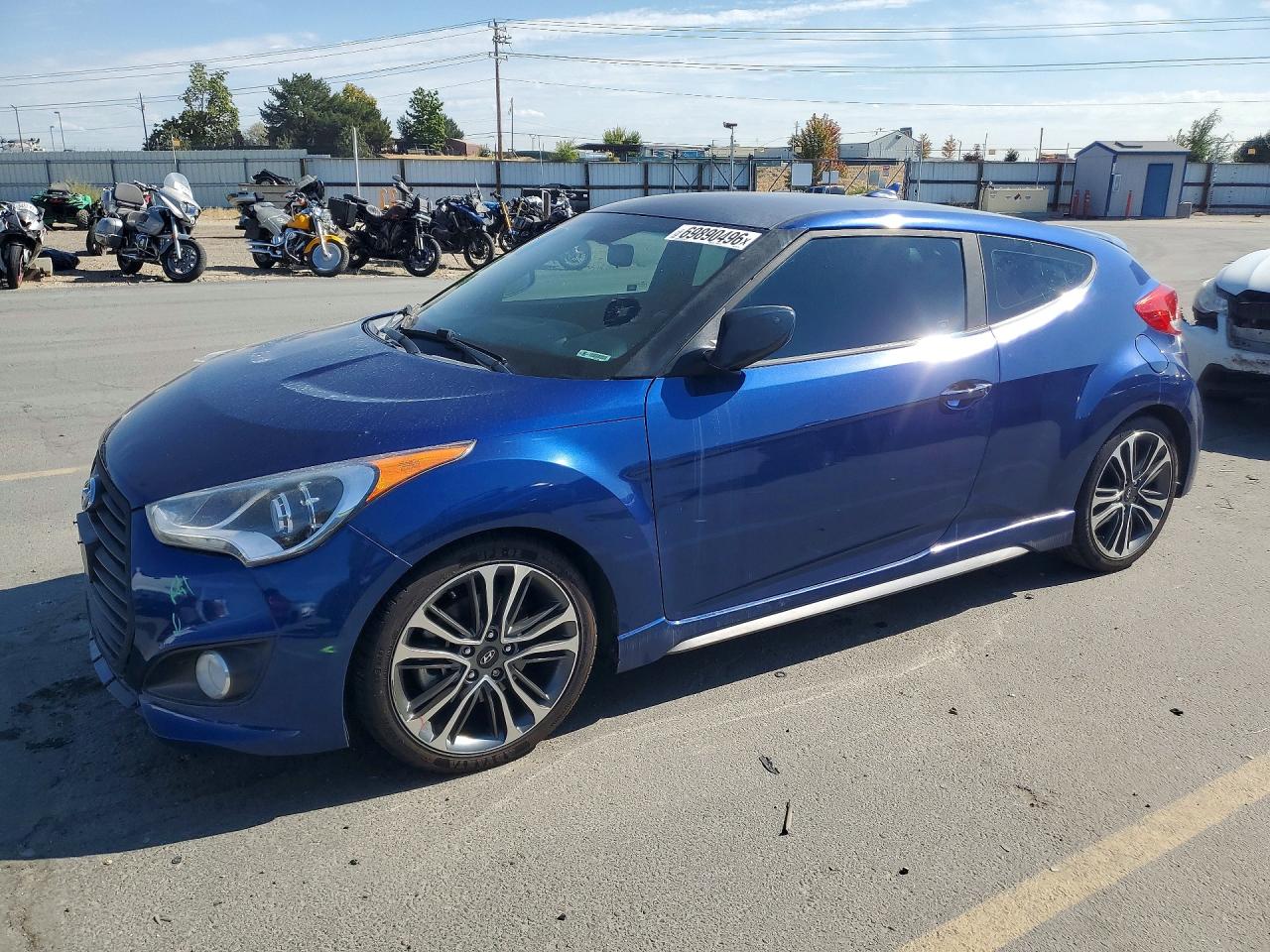 2017 HYUNDAI VELOSTER TURBO | KMHTC6AE7HU313175 | UPCARS