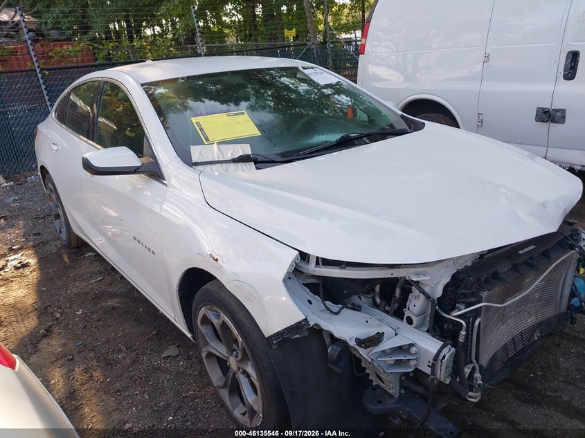 2022 CHEVROLET MALIBU FWD LT | 1G1ZD5ST7NF123999 | UPCARS