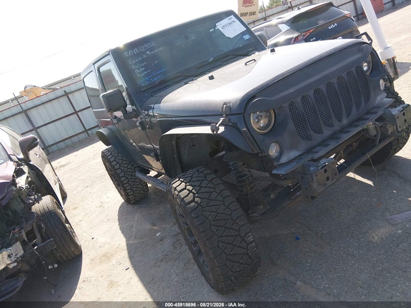 2018 JEEP WRANGLER JK SPORT S 4X4 | 1C4GJWAG8JL812172 | UPCARS