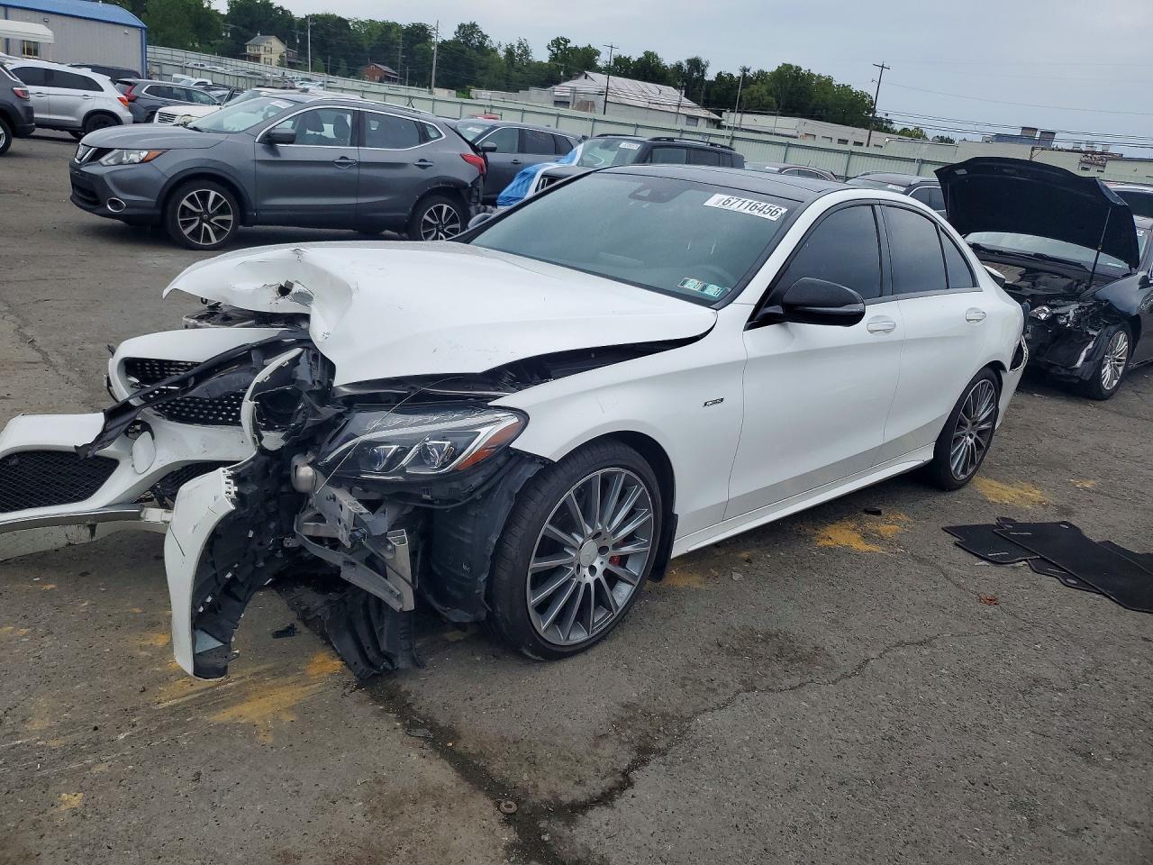 2016 MERCEDES-BENZ C-CLASS 450 4MATIC AMG | 55SWF6EB3GU113019 | UPCARS