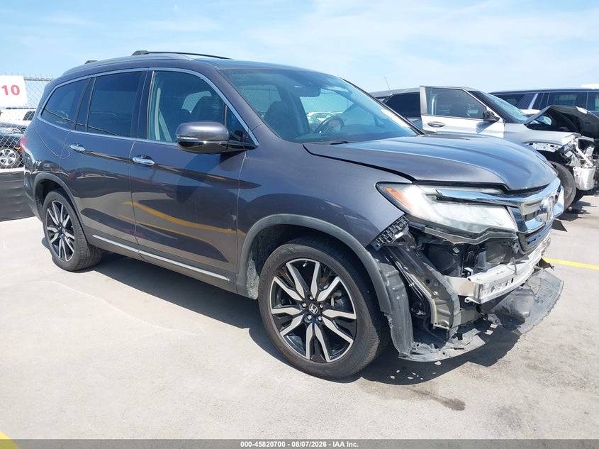 2019 HONDA PILO TOURING | 5FNYF5H63KB011909 | UPCARS
