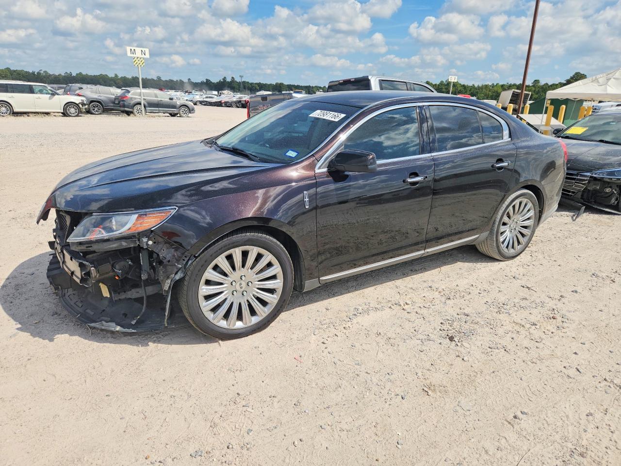 2013 LINCOLN MKS | 1LNHL9DK6DG603599 | UPCARS