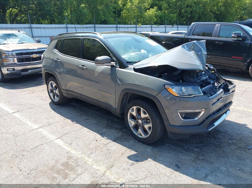 2019 JEEP COMPASS LIMITED 4X4 | 3C4NJDCBXKT780960 | UPCARS