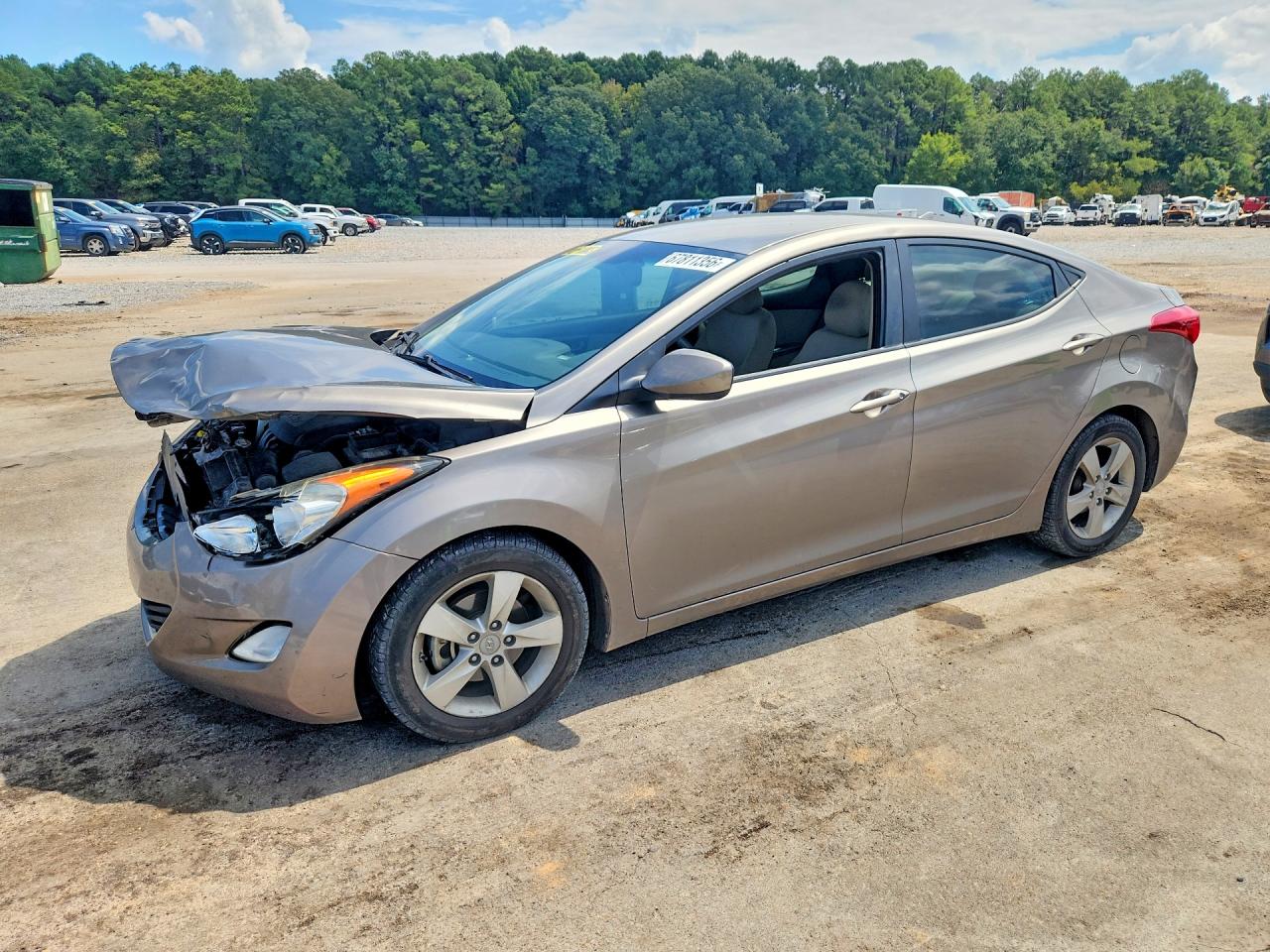 2013 HYUNDAI ELANTRA GLS | 5NPDH4AE9DH224047 | UPCARS