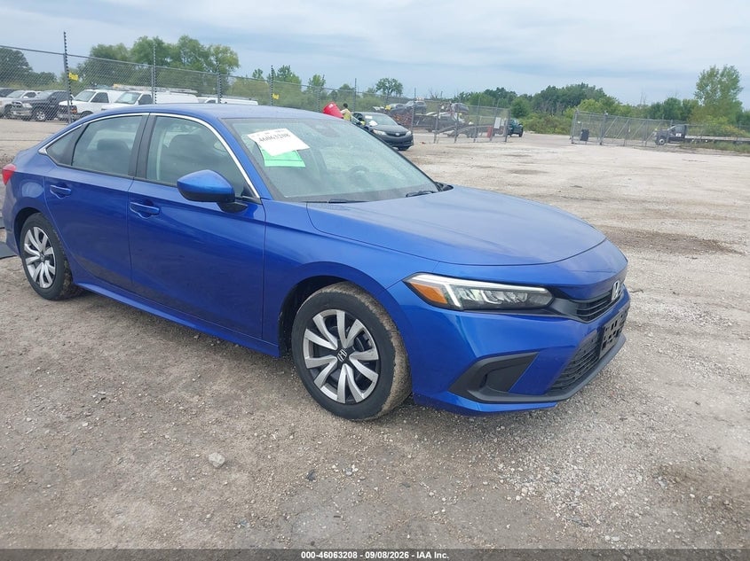 2022 HONDA CIVIC LX | 2HGFE2F2XNH587618 | UPCARS