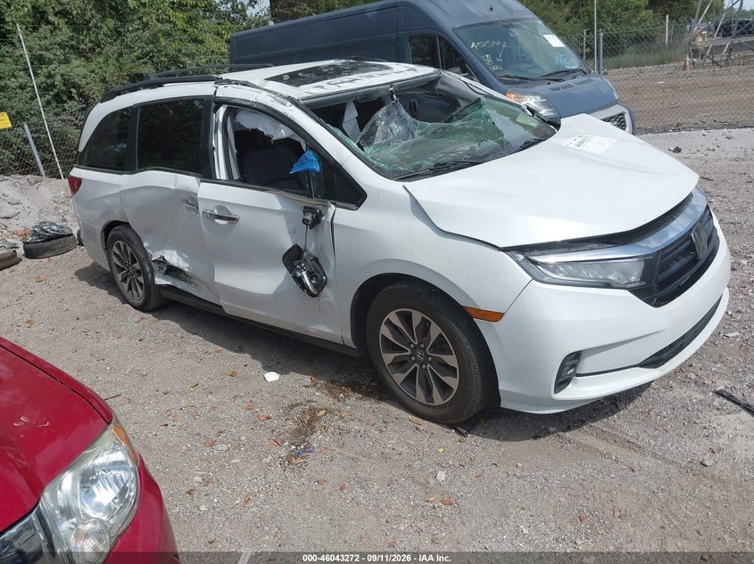 2022 HONDA ODYSSEY EX-L | 5FNRL6H70NB014136 | UPCARS
