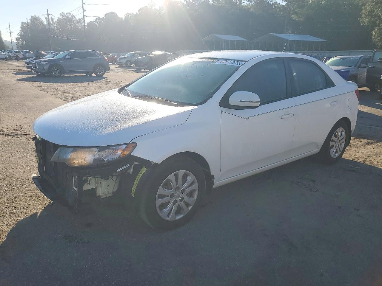 2013 KIA FORT EX | KNAFU4A29D5736379 | UPCARS