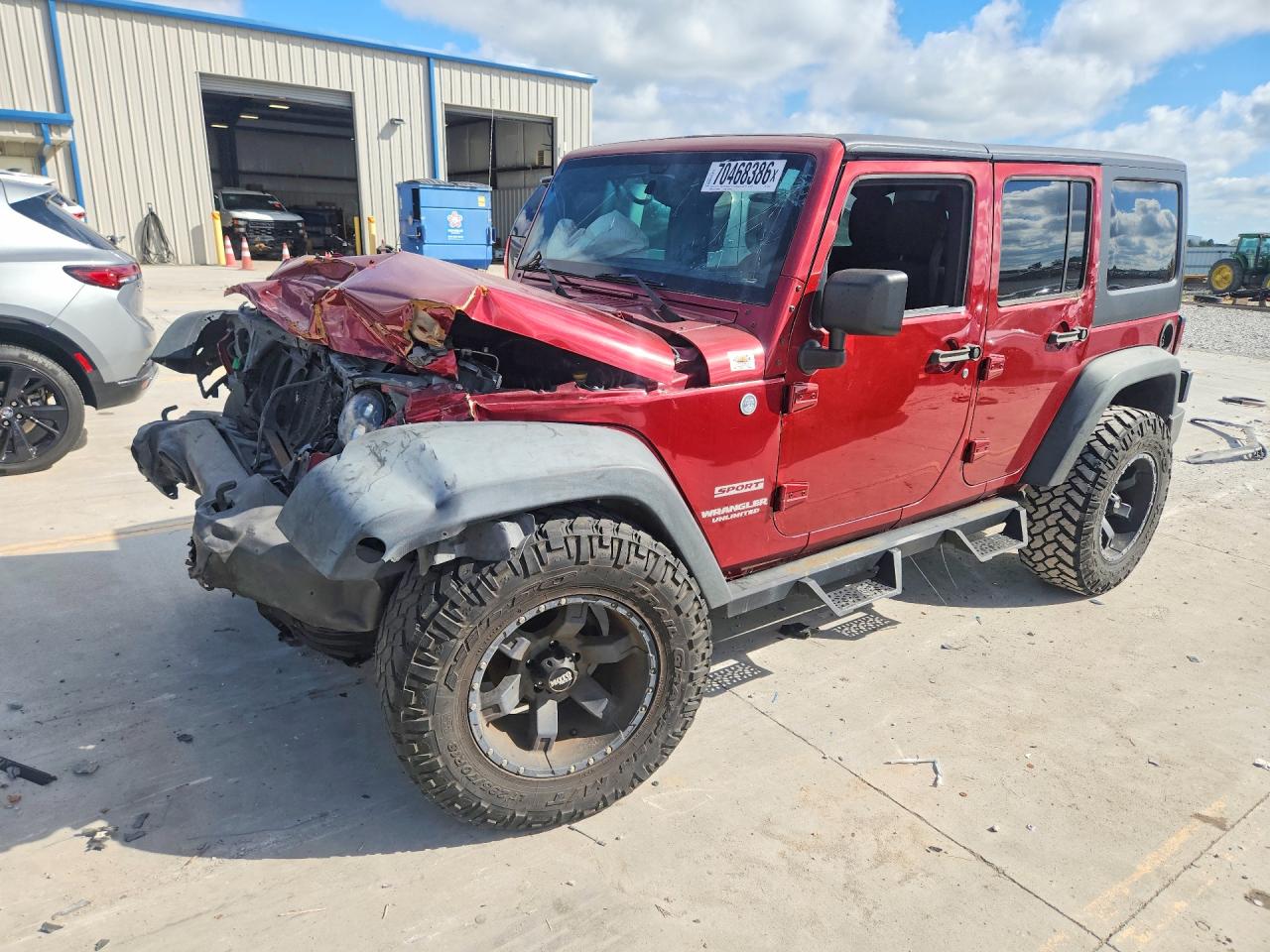 2013 JEEP WRANGLER SPORT | 1C4HJWDG1DL604963 | UPCARS