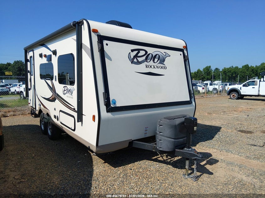 2016 FOREST RIVER 19' ROCKWOOD | 4X4TRLU23GZ143248 | UPCARS