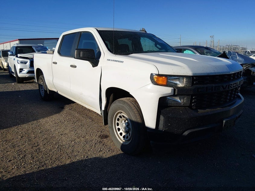2021 CHEVROLET SILVERADO 1500 WORK TRUCK | 3GCPWAEF0MG182591 | UPCARS