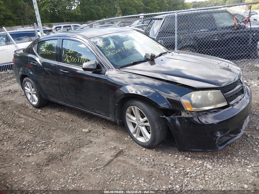 2013 DODGE AVENGER SXT | 1C3CDZCG5DN746343 | UPCARS