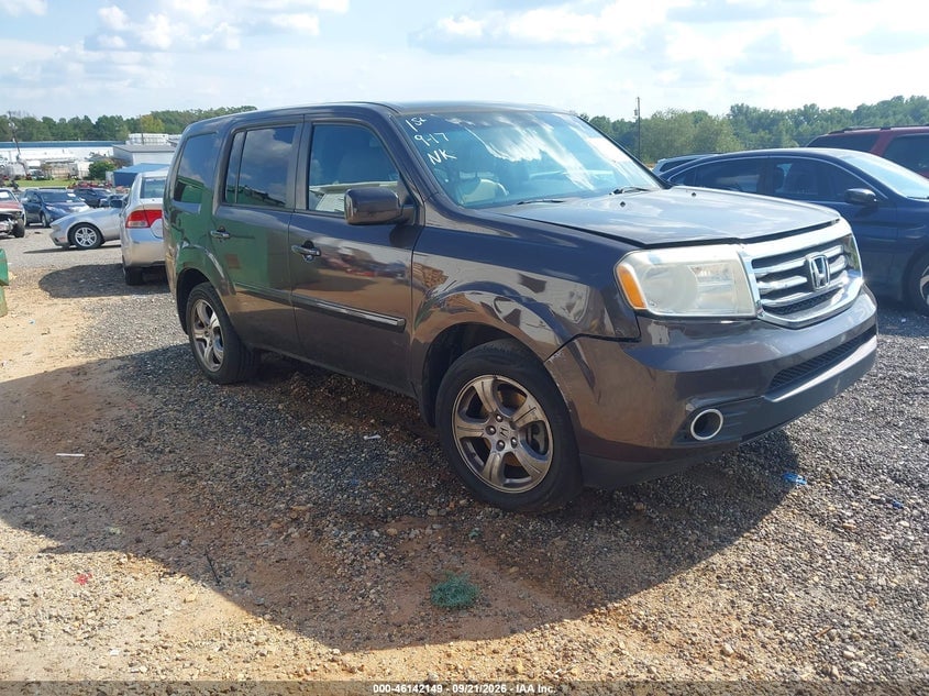 2013 HONDA PILOT EX-L | 5FNYF3H56DB002751 | UPCARS
