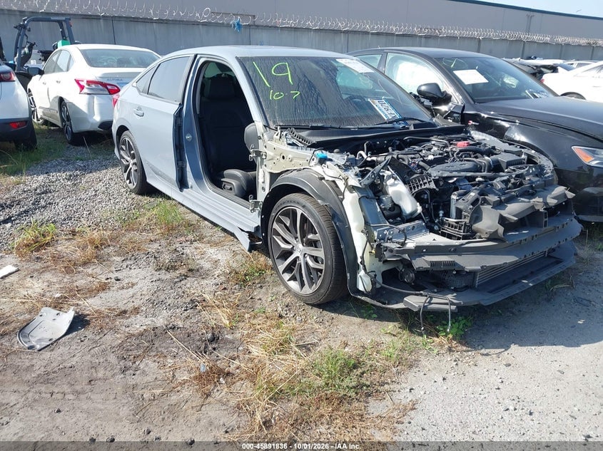 2022 HONDA CIVIC TOURING | 2HGFE1F98NH327385 | UPCARS