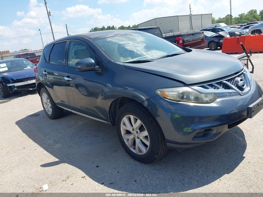2012 NISSAN MURANO S | JN8AZ1MU0CW118553 | UPCARS