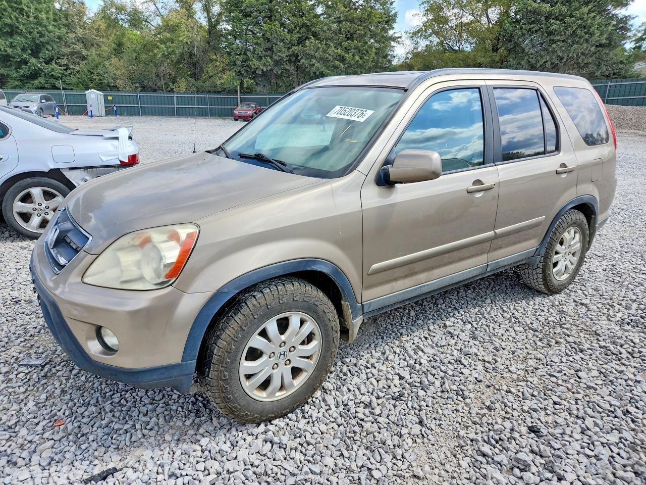 2005 HONDA CRV SE | SHSRD789X5U311329 | UPCARS