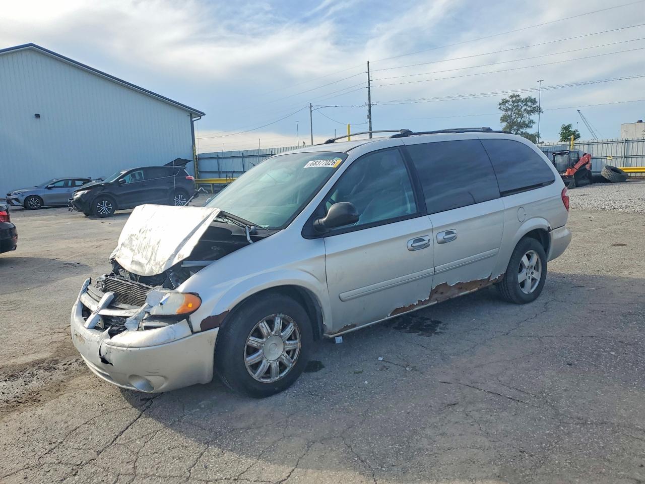 2007 DODGE CARAVAN SXT | 2D4GP44L07R303918 | UPCARS