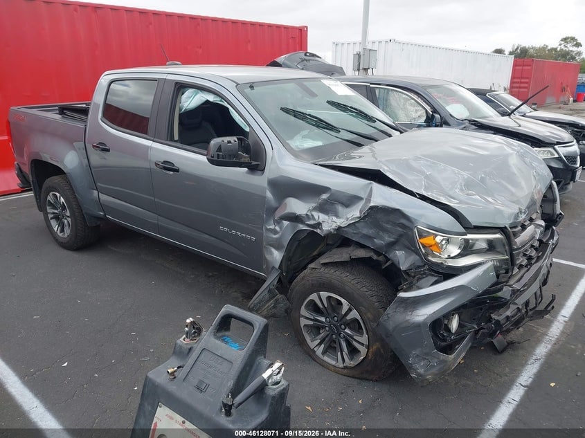 2022 CHEVROLET COLORADO 2WD  SHORT BOX Z71 | 1GCGSDEN5N1209367 | UPCARS