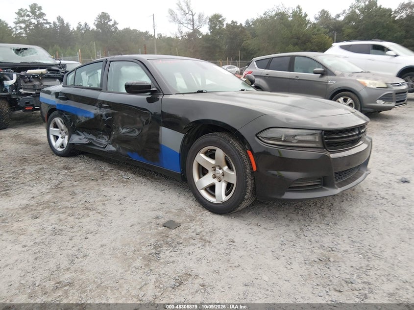 2019 DODGE CHARGER POLICE RWD | 2C3CDXAT8KH567966 | UPCARS