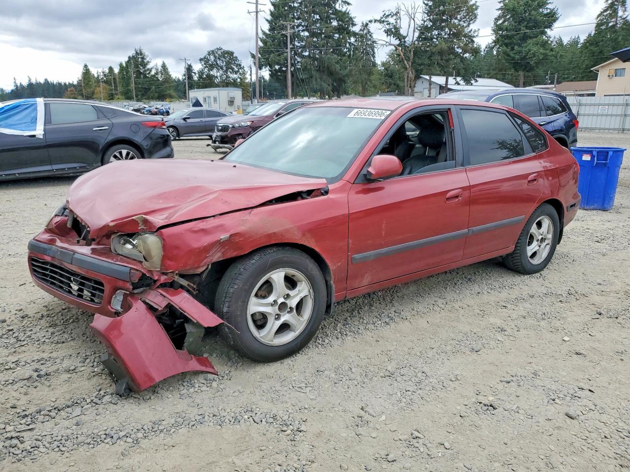 2002 HYUNDAI ELANTRA GT | KMHDN55D22U052166 | UPCARS