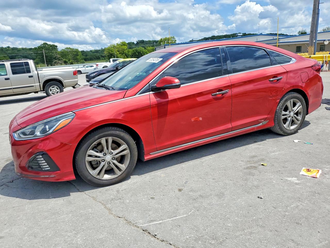 2018 HYUNDAI SONATA SPORT | 5NPE34AF8JH628674 | UPCARS