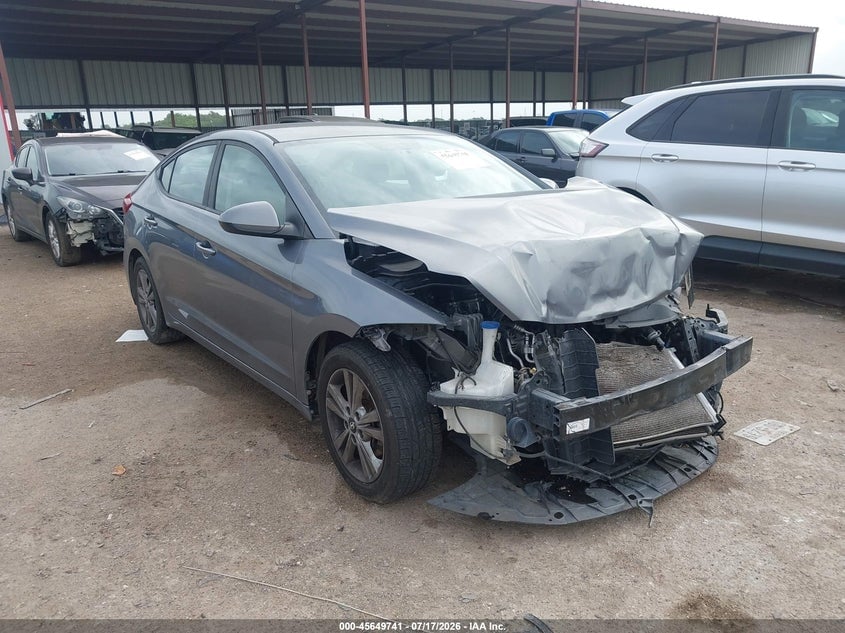 2018 HYUNDAI ELANTRA SEL | 5NPD84LF7JH266475 | UPCARS