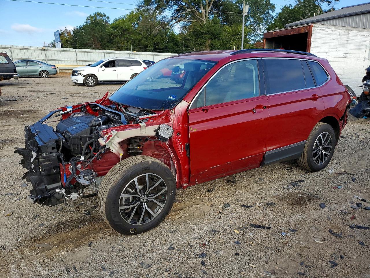 2021 VOLKSWAGEN TIGUAN SE | 3VV2B7AX6MM100079 | UPCARS