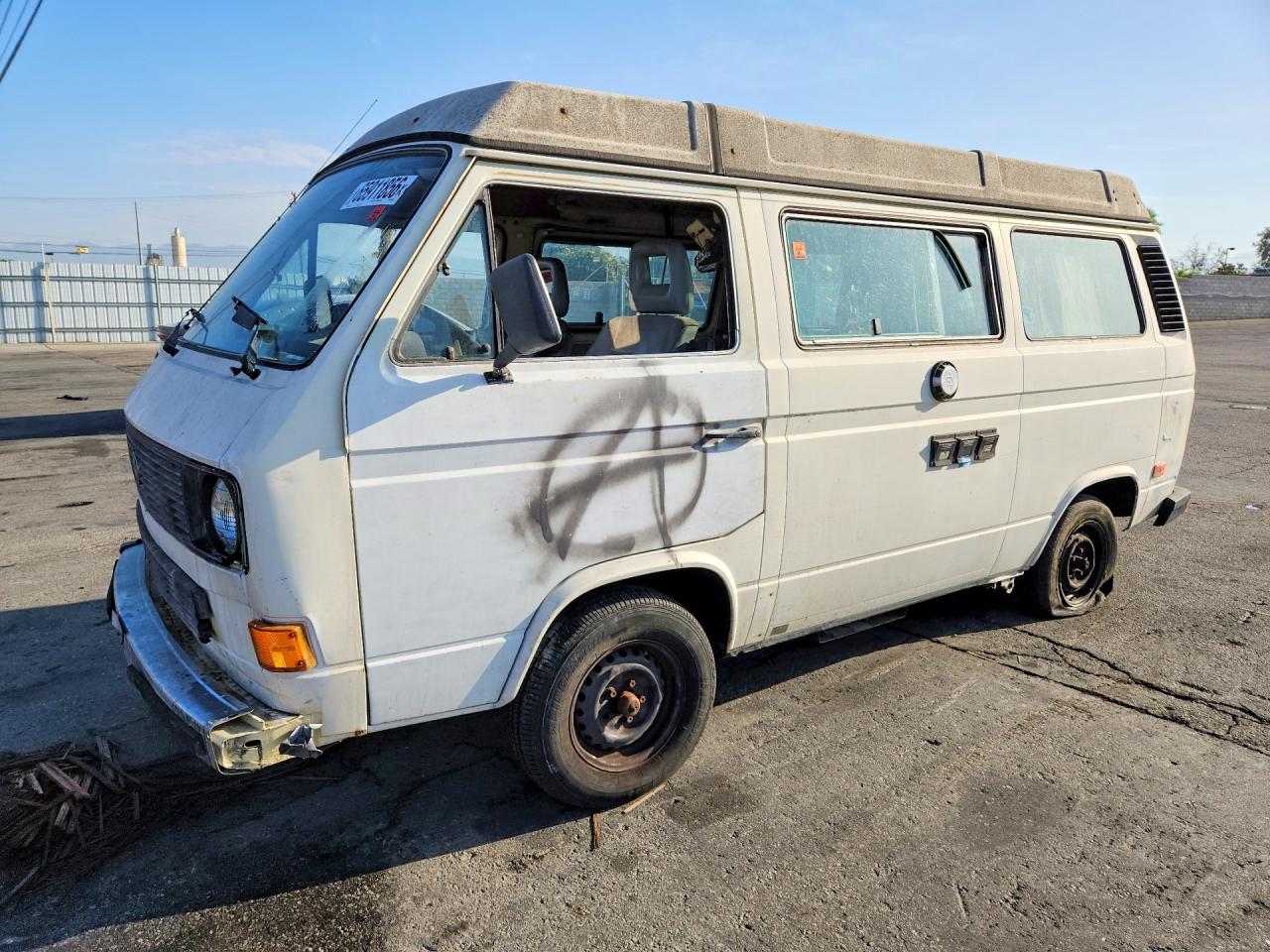 1982 VOLKSWAGEN MINIVAN CAMPMOBILE | WV2ZG0252CH033312 | UPCARS