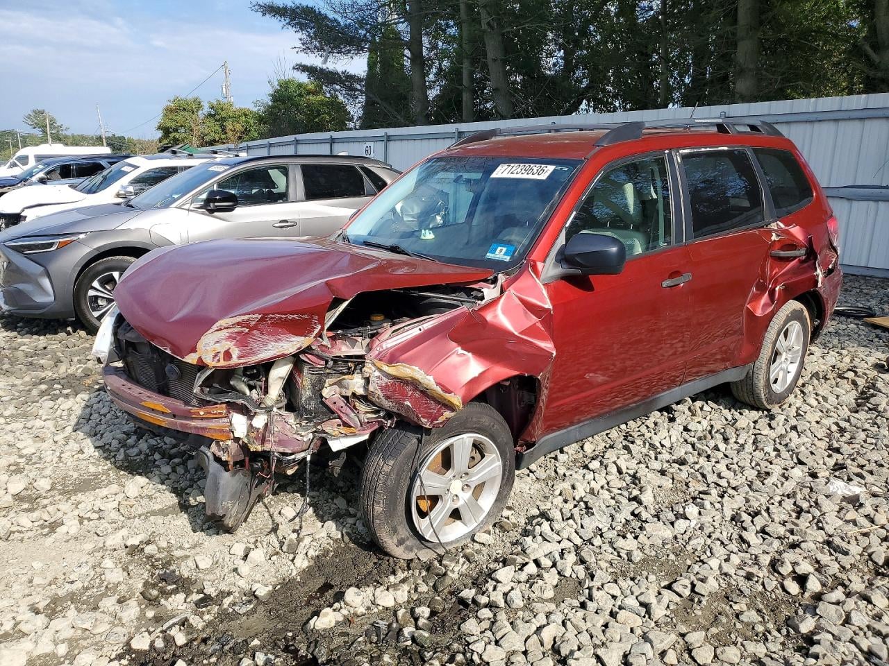 2011 SUBARU FORESTER 2.5X | JF2SHABC5BH756072 | UPCARS