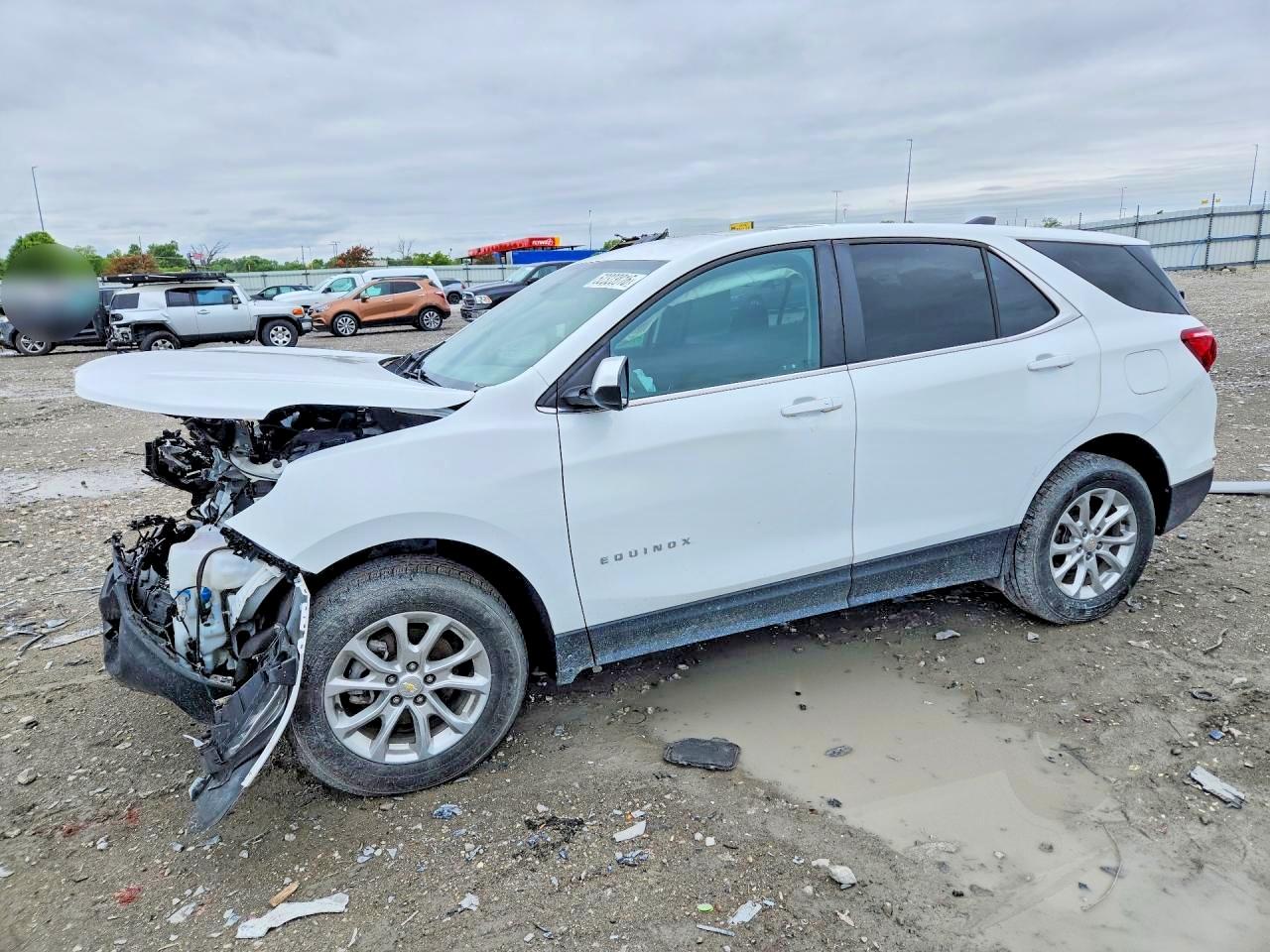 2021 CHEVROLET EQUINOX LT | 2GNAXUEV5M6126158 | UPCARS