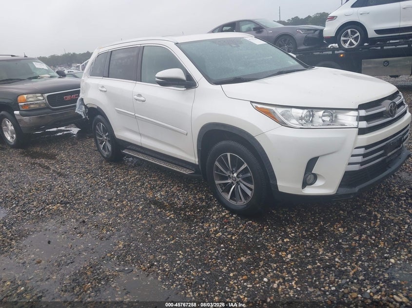 2019 TOYOTA HIGHLANDER XLE | 5TDJZRFH8KS628805 | UPCARS