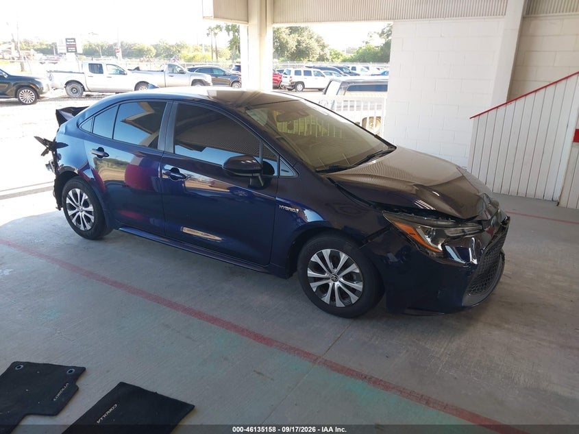 2021 TOYOTA COROLLA HYBRID LE | JTDEAMDE6MJ004053 | UPCARS