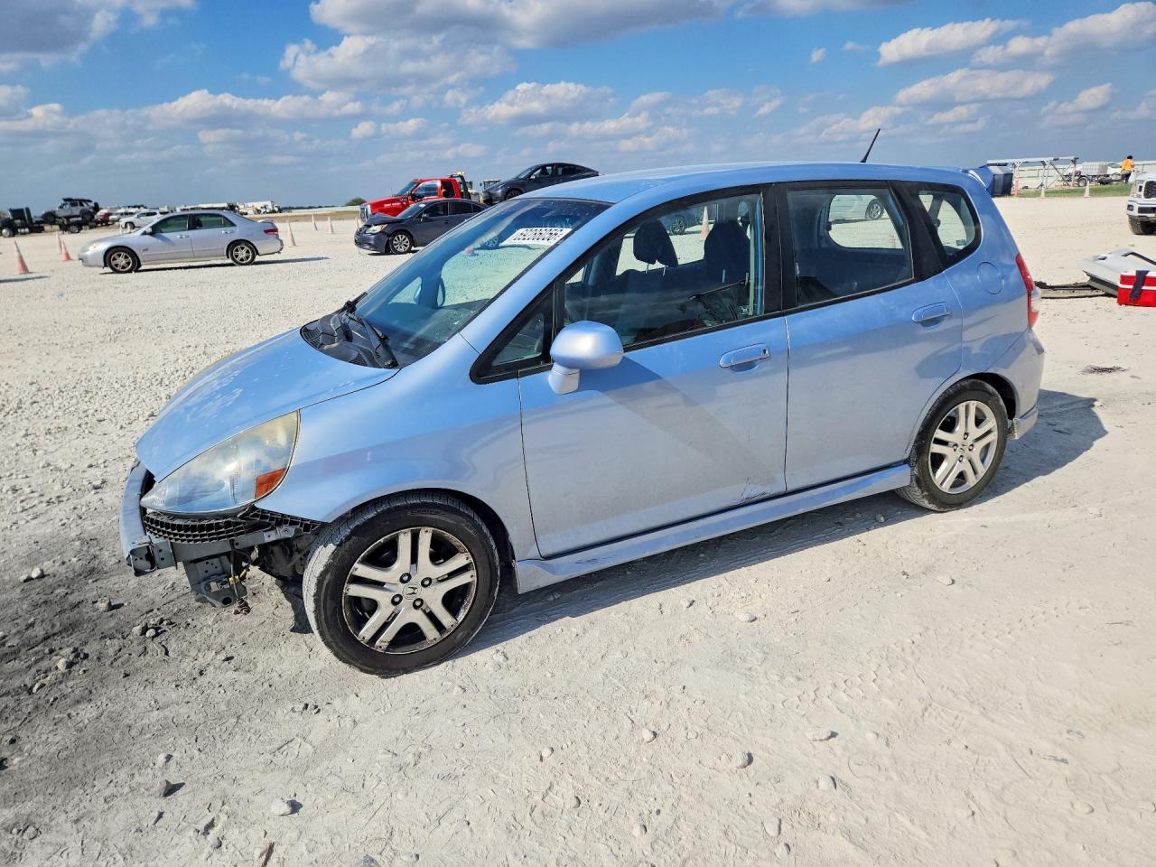 2008 HONDA FIT SPORT | JHMGD38698S053999 | UPCARS