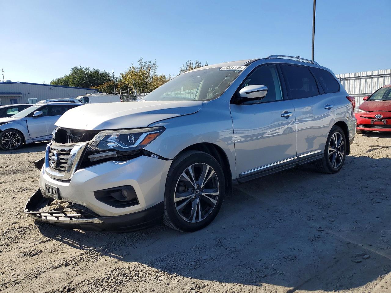 2019 NISSAN PATHFINDER S | 5N1DR2MM8KC653687 | UPCARS