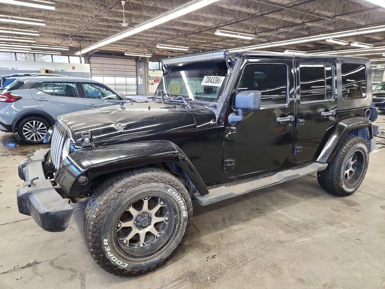 2008 JEEP WRANGLER SAHARA | 1J4GA59178L570425 | UPCARS