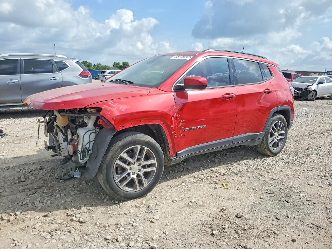 2020 JEEP COMPASS LATITUDE | 3C4NJCBB7LT198828 | UPCARS